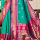 Pure Paithani Silk – Traditional Elegance with Royal Charm
