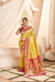 Pure Paithani Tissue Silk Saree with Rich Zari Border - LaVante Fashion
