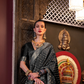 Designer Satin Silk Saree with Intricate Woven Detailing