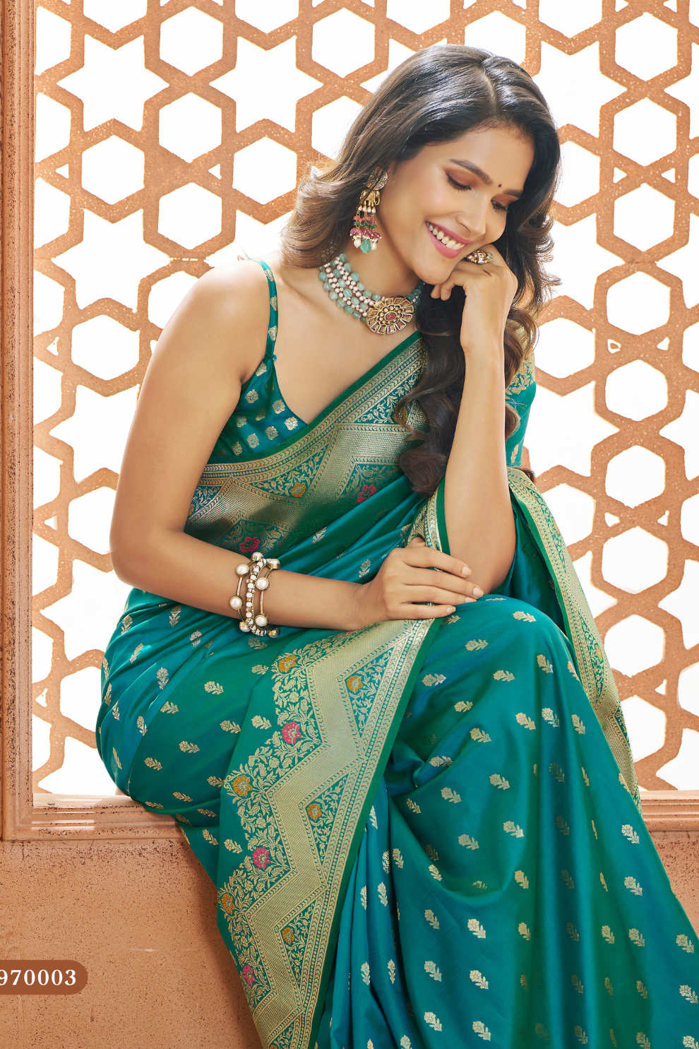 Pure Soft Banarasi Silk Saree with Traditional Zari Weaving - LaVante Fashion