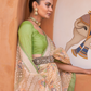 Elegant Tissue Silk Saree with Patola Designer Blouse