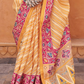 Elegant Tissue Silk Saree with Patola Designer Blouse