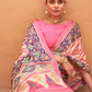 Elegant Tissue Silk Saree with Patola Designer Blouse