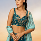 Pure Georgette With Heavy Sequins Embroidery Lehenga Choli Dupatta