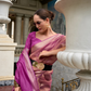 Pure Tissue With Beautiful Designer Pallu and blouse - LaVante Fashion