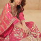 Regal Embroidered Sharara Ensemble with Statement Dupatta