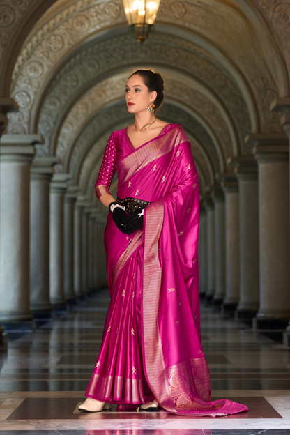 Sattin Mungha Silk – Smooth Luxury with a Traditional Soul - LaVante Fashion
