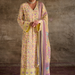 Pure Muslin Salwar Suit with Digital Print & Kashmiri Embroidery