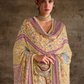 Pure Muslin Salwar Suit with Digital Print & Kashmiri Embroidery