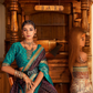 Soft Banarasi Paithani Saree with Copper Zari Weaving - LaVante Fashion
