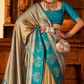 Soft Banarasi Paithani Saree with Copper Zari Weaving - LaVante Fashion