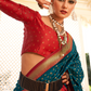 Soft Banarasi Paithani Saree with Copper Zari Weaving - LaVante Fashion