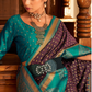 Soft Banarasi Paithani Saree with Copper Zari Weaving - LaVante Fashion