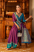Soft Banarasi Paithani Saree with Copper Zari Weaving - LaVante Fashion