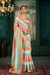 Soft Chanderi Linen Fabric with Artistic Digital Print - LaVante Fashion