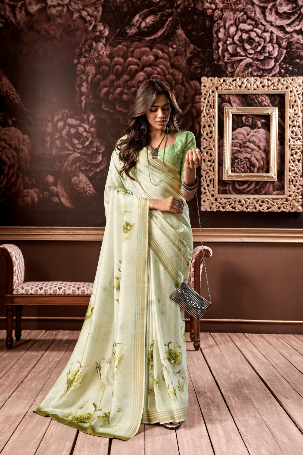 Pure Handloom Silk Fabric in a Smooth Elegant Finish - LaVante Fashion