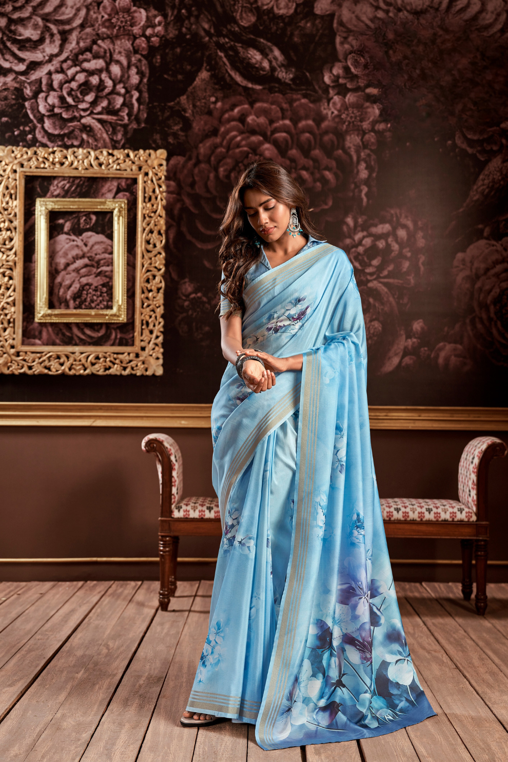 Pure Handloom Silk Fabric in a Smooth Elegant Finish - LaVante Fashion