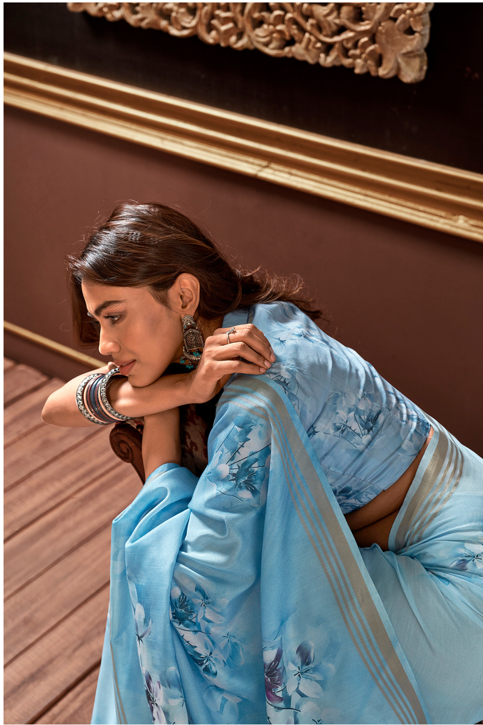 Pure Handloom Silk Fabric in a Smooth Elegant Finish - LaVante Fashion