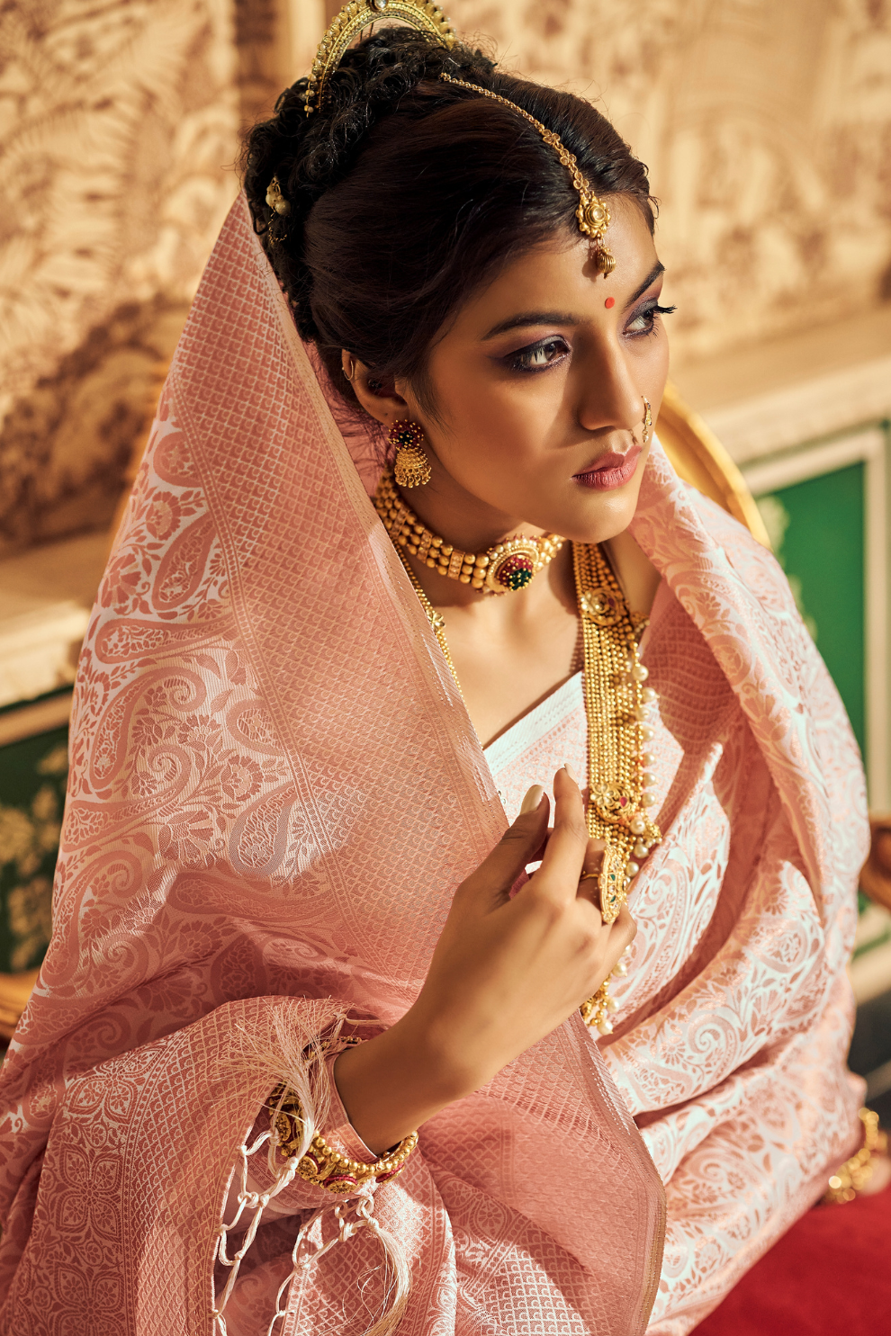 Graceful Loom Pure Handloom Silk Saree in Luxurious Soft Finish - LaVante Fashion