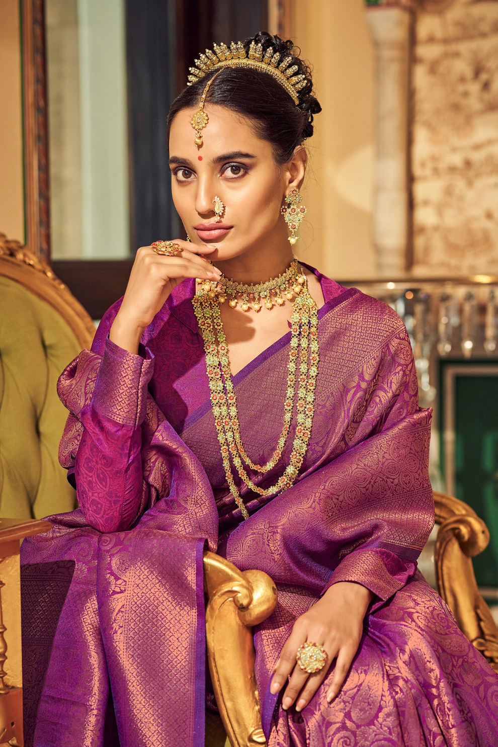 Graceful Loom Pure Handloom Silk Saree in Luxurious Soft Finish - LaVante Fashion