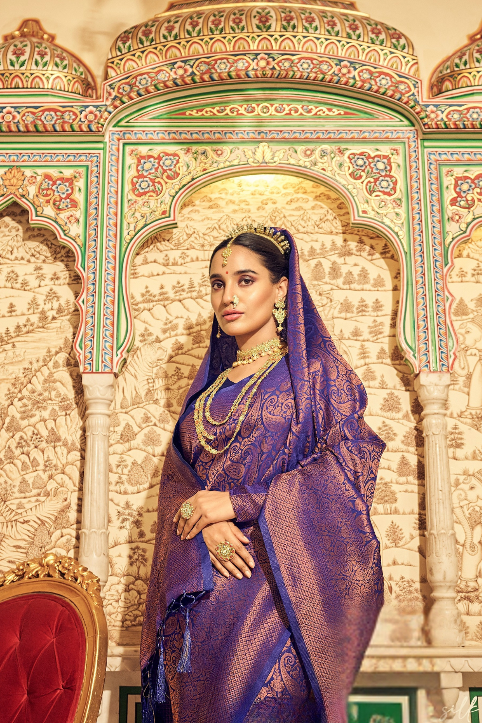 Graceful Loom Pure Handloom Silk Saree in Luxurious Soft Finish - LaVante Fashion