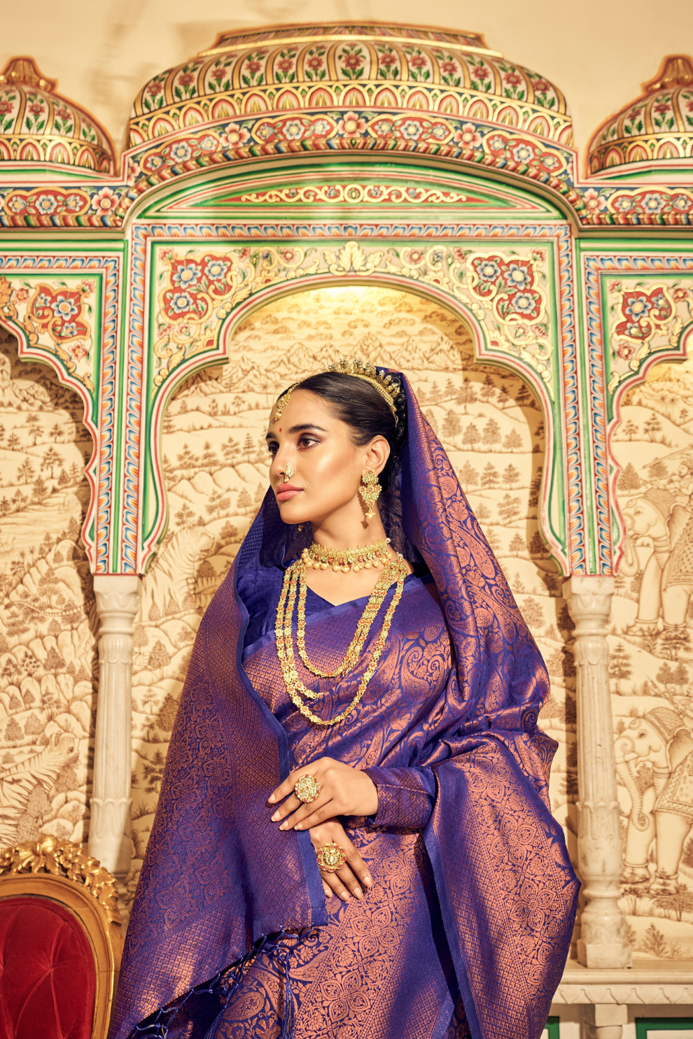 Graceful Loom Pure Handloom Silk Saree in Luxurious Soft Finish - LaVante Fashion