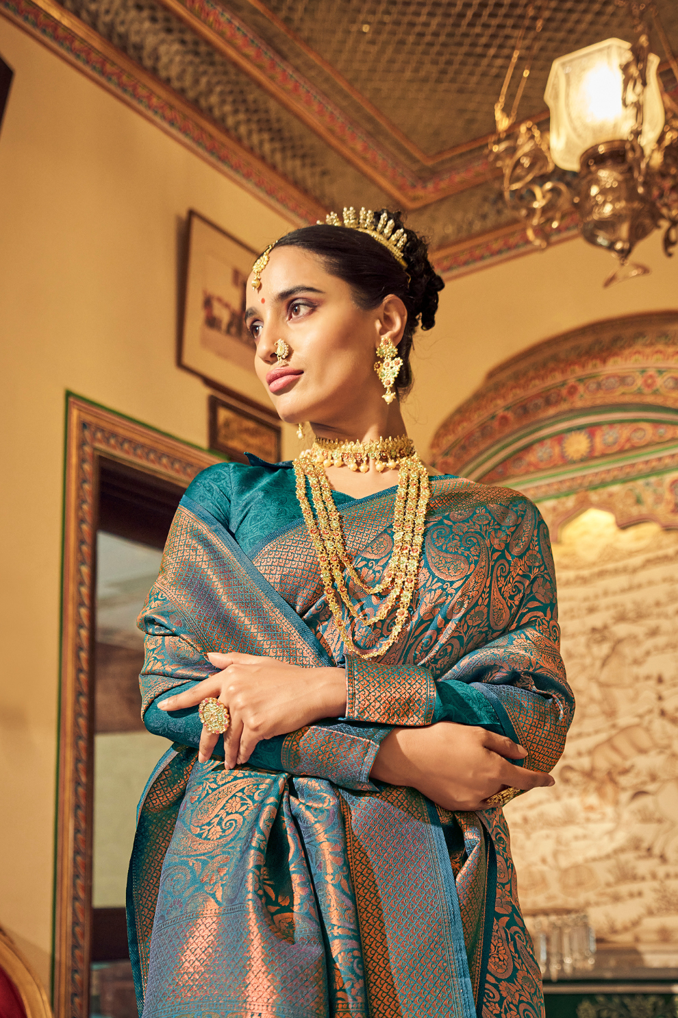 Graceful Loom Pure Handloom Silk Saree in Luxurious Soft Finish - LaVante Fashion