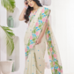 Soft Linen Saree with Natural Texture and Elegant Drape - LaVante Fashion