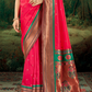 Soft Peshwai Paithani Silk Saree