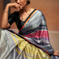 Soft Satin Fabric with Elegant Digital Print - LaVante Fashion