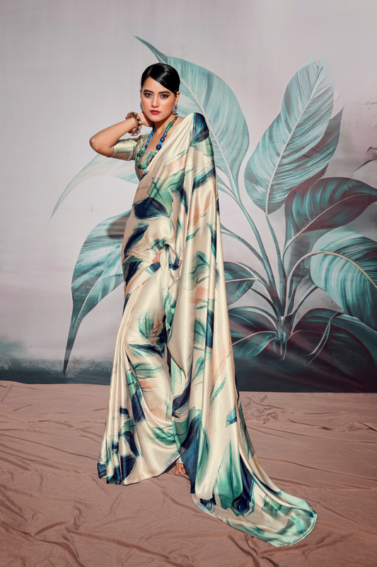 Soft Satin with Digital Print - LaVante Fashion