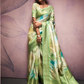 Handloom Harmony Soft Silk Saree with Elegant Weaving - LaVante Fashion