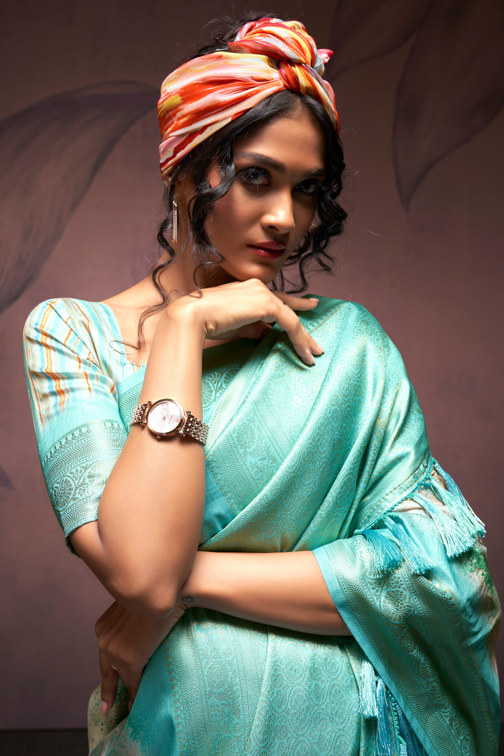 Handloom Harmony Soft Silk Saree with Elegant Weaving - LaVante Fashion