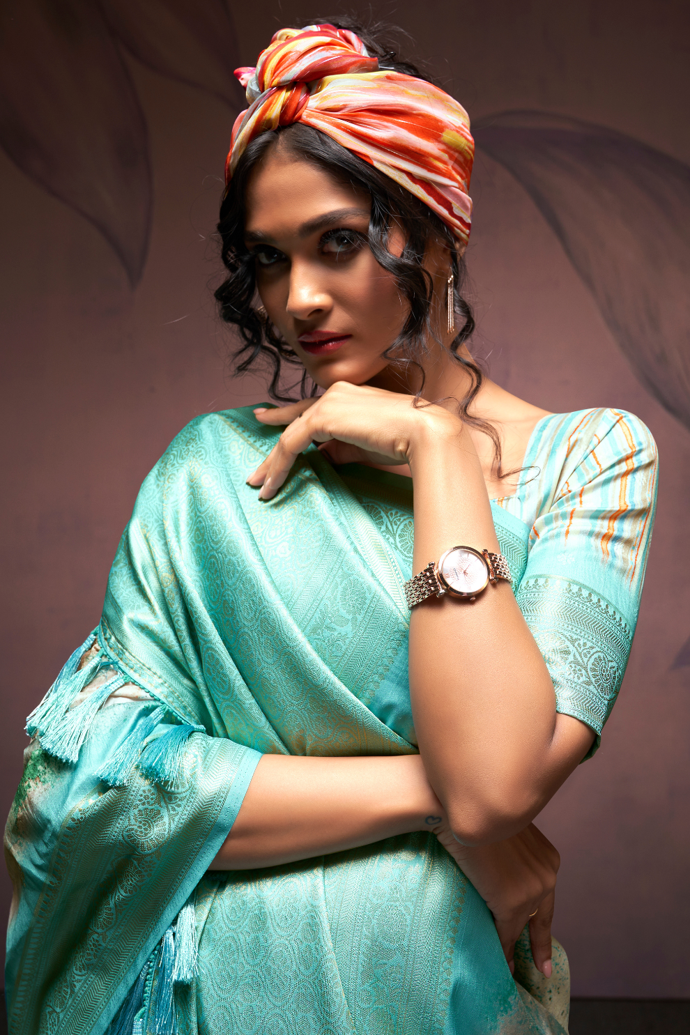 Handloom Harmony Soft Silk Saree with Elegant Weaving - LaVante Fashion