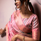 Handloom Harmony Soft Silk Saree with Elegant Weaving - LaVante Fashion