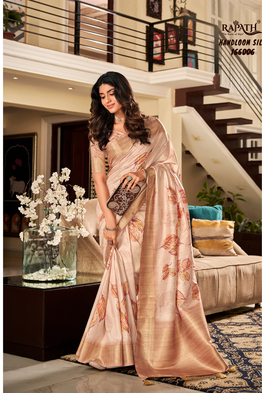 Elegant Soft Silk Saree with Contemporary Digital Print - LaVante Fashion