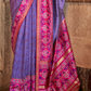 Vibrant Digital Printed Art Silk Saree with Contemporary Design