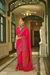 Traditional Banarasi Saree in Poly Viscose Silk with Meenakari Weave