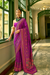 Traditional Banarasi Saree in Poly Viscose Silk with Meenakari Weave