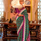 Super Polyester Viscose Silk Saree with Traditional Patola Design - LaVante Fashion