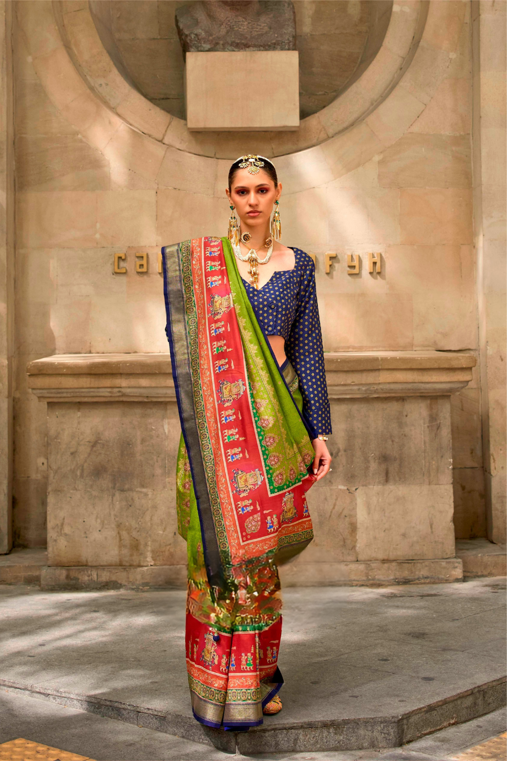 Elegant Shine Super Poly Viscose Silk Saree with Apoxy Finish - LaVante Fashion