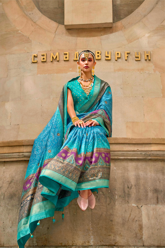 Elegant Shine Super Poly Viscose Silk Saree with Apoxy Finish - LaVante Fashion