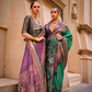 Elegant Shine Super Poly Viscose Silk Saree with Apoxy Finish - LaVante Fashion