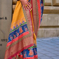 Elegant Shine Super Poly Viscose Silk Saree with Apoxy Finish - LaVante Fashion