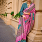 Elegant Shine Super Poly Viscose Silk Saree with Apoxy Finish - LaVante Fashion