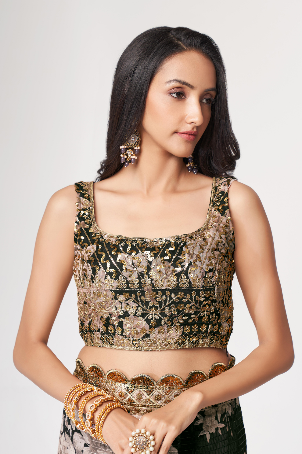 Starlit Softness Lightweight Organza with Statement Appeal