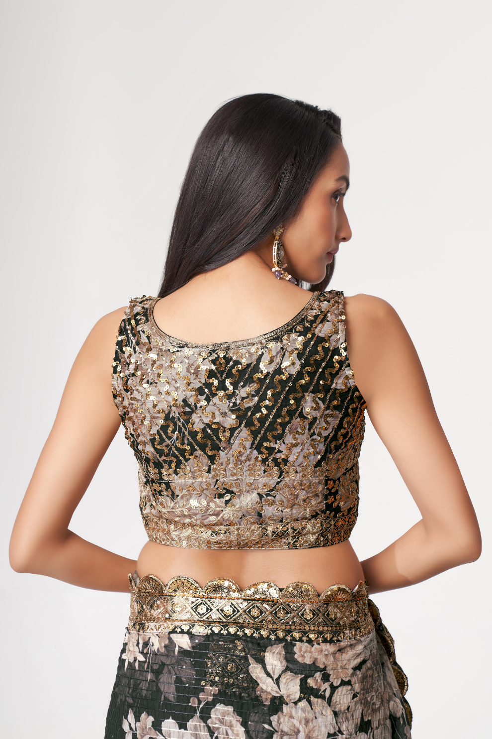 Starlit Softness Lightweight Organza with Statement Appeal