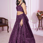 Designer Lehenga Set with Sequins Thread & Badla Zari Embroidery