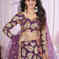 Designer Lehenga Set with Sequins Thread & Badla Zari Embroidery