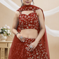 Stunning Lehenga Set with Sequins & Zari Embroidered Work
